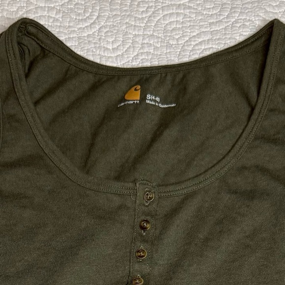 Carhartt Green Tank Top size Small - Picture 9 of 9